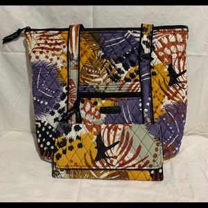 Vera Bradley purse and wallet set